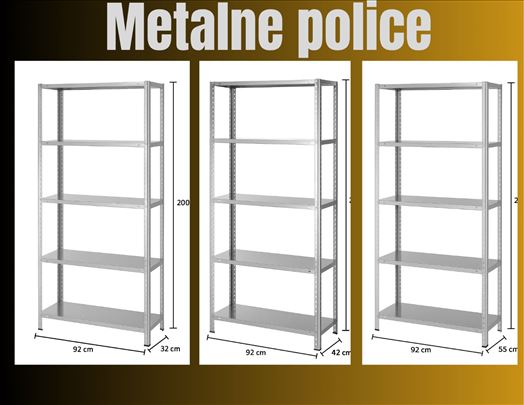 Magacinske metalne police 