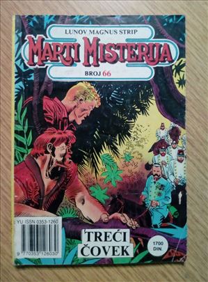 MARTI MISTERIJA broj 66 - Treći čovek (dnevnik)