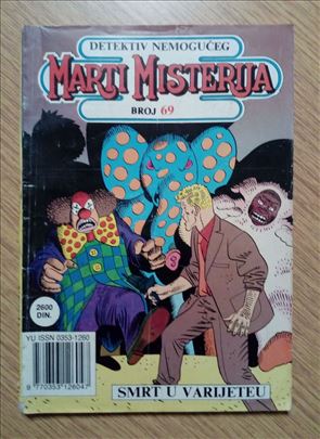MARTI MISTERIJA broj 69 - Smrt u Varijeteu (dnevni