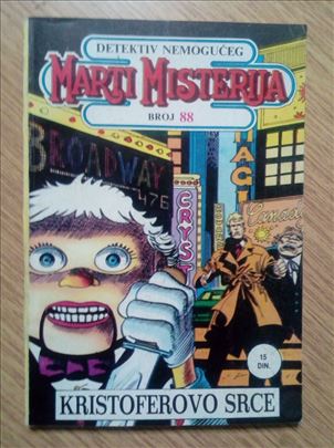MARTI MISTERIJA broj 88 - Kristoferovo srce (dnevn