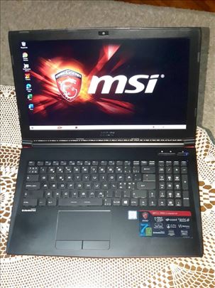 MSI Gaming GP GP62 7RD Leopard i7 7700HQ 16/256gb