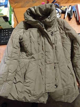 Muska Cross Over jakna, maslinasto zelena kao nova