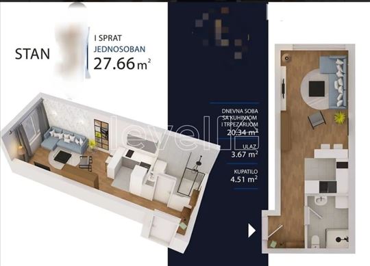 Stan,Novi Sad,Klisa,kv: 27.00