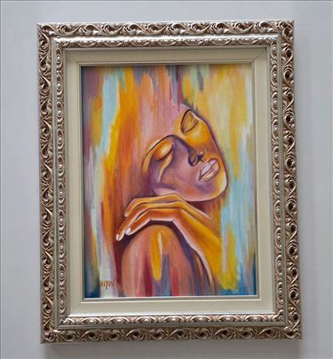 Ulje na platnu - Iluzija, prelepa slika!