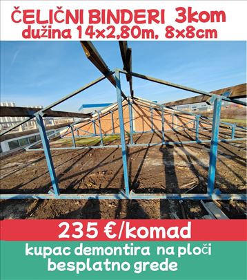 Binderi 14m konstrukcija