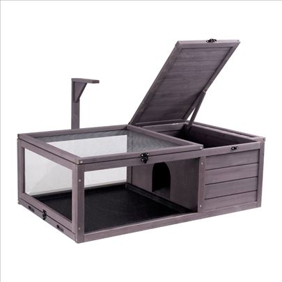 Drvena Kucica Kavez Za Sitne Ljubimce Kornjace