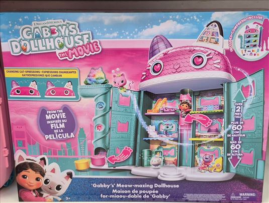 Gabi Dollhouse velika kuća, najnoviji Meow-tech mo