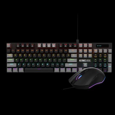 GAMDIAS Tastatura mehanička + miš Hermes E6 Elite
