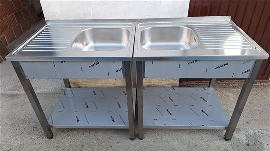 Jednodelna inox sudopera 80x60