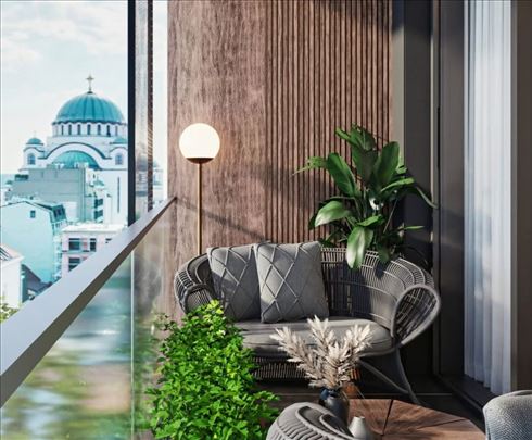 Lux,penthouse sa privatnim bazenom na terasi