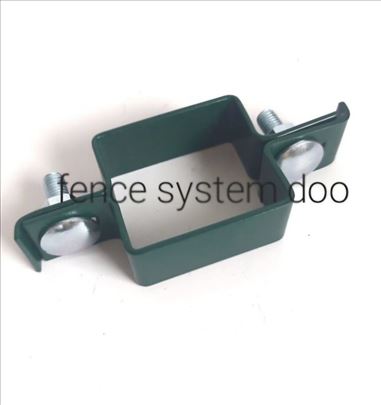 Spojnica za stub 50x50 metalna cink+pvc 3d i 2d