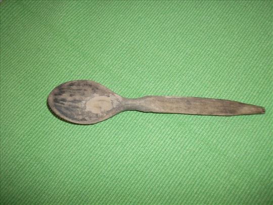 Stara drvena kašika - oko 1940.