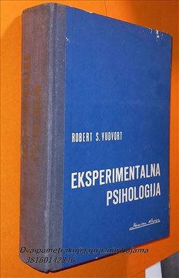 Eksperimentalna psihologija Robert S. Vudvort