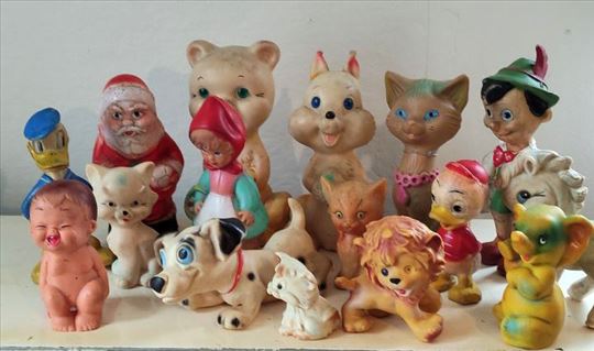 Kolekcionarske gumene igracke