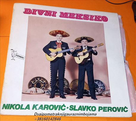 Nikola Karović Slavko Perović Divni Meksiko