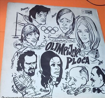 Olimpijska ploča Đorđe arsen Gabi Korni Olivera