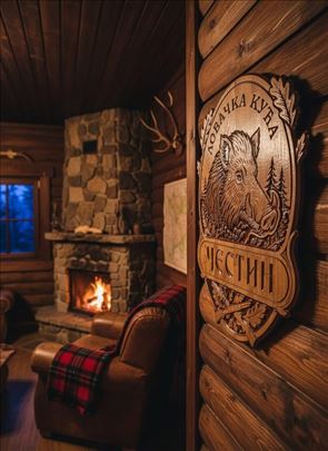 Drvene reklame, znakovi od drveta