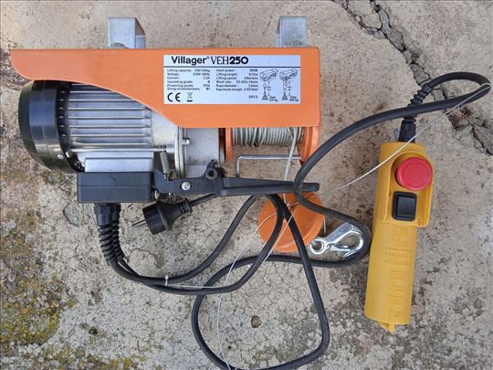 Električna dizalica Villager Veh 250