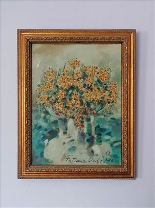 Fatima Dedić - ulje na platnu