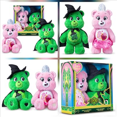 Glinda i Elphaba plišana, Medenjaci,Care Bears,nov