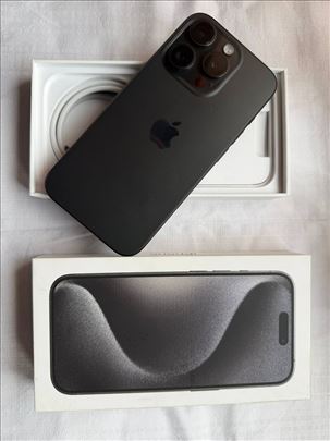 iPhone 15 pro 128gb Black Titanium