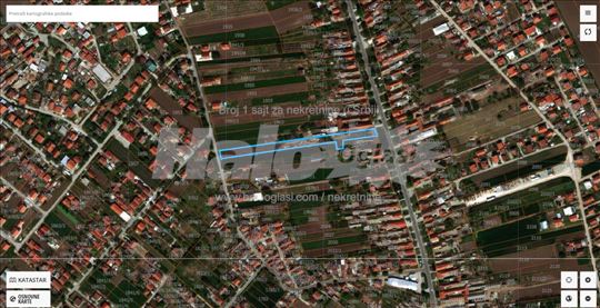 Plac u urbanom delu Batajnice