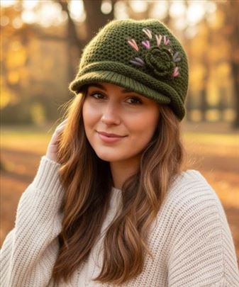 Unikatna Ručno Rađena Kapa/Kačket!