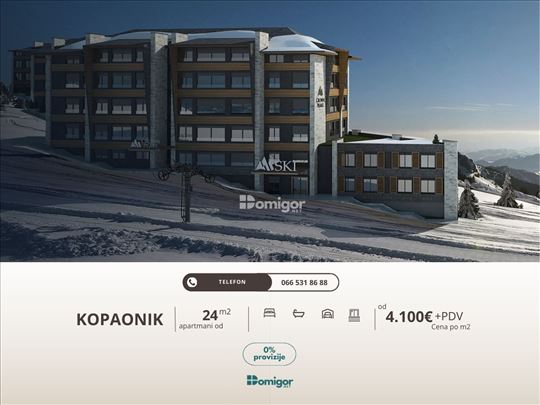 Crown Peaks Kopaonik | od 24m2 Apartmani | 0% prov