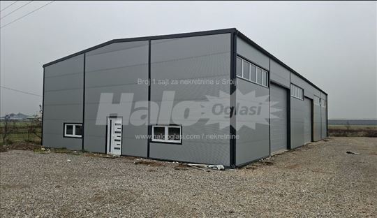 Na izdavanje nova   hala 30.30x15   sa 30 ari plac