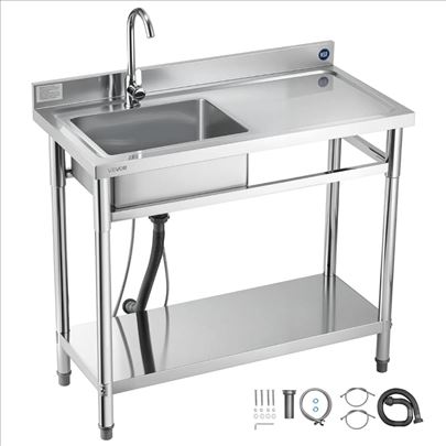 Sudopera od nerdjajuceg celika 100x50x94cm