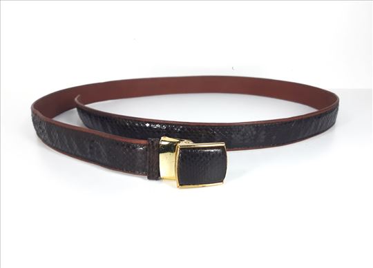 VINTAGE L.F.B Diamond zmijska koza NOVO