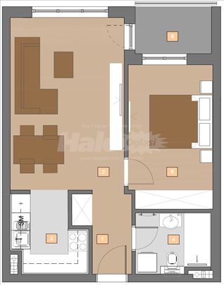 Beograd - Novogradnja - Tošin Bunar - Garsonjera