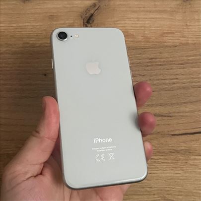 iPhone 8 64Gb BELI 100% zdravlje baterije