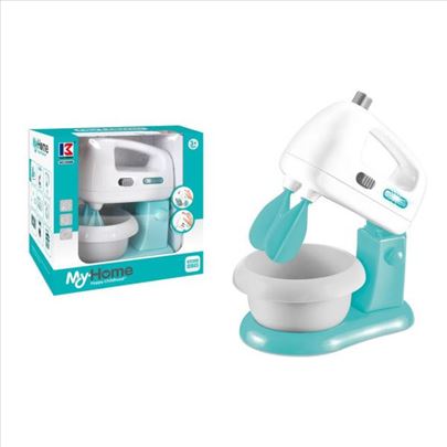 Mikser na baterije plavi