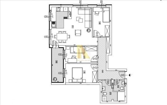 Novi Sad, Somborski Bulevar, Stan, 4.0, 85,33m2