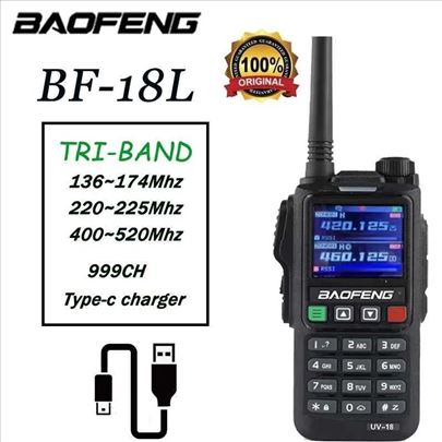 Baofeng BF-18L voki-toki dvopojasni UHF VHF dvosme