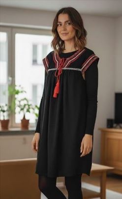 Clockhouse Etno Haljina sa Vezom – Vel. 36 