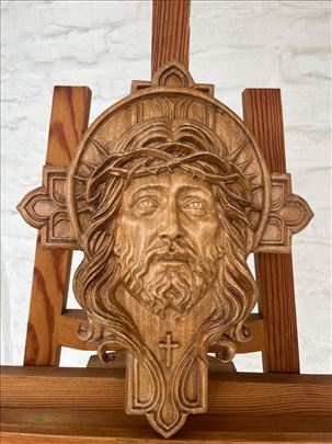 Drveni Krst sa Isusom Hristom 