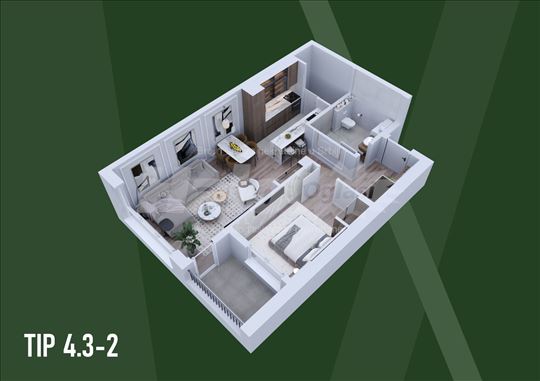 Šopen Park | Dvosoban stan – 10% POPUSTA