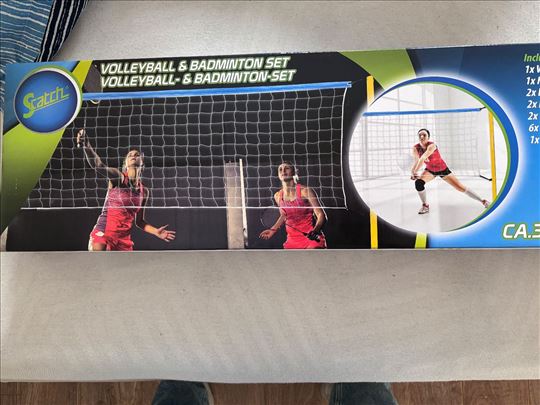 Mreža za odbojku i badminton 