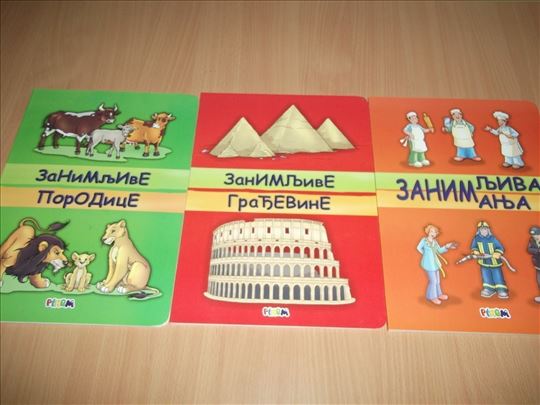 Tri knjige slagalice - nove