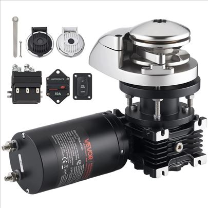 Vertikalni Ribolovni Vinč Za Sidro 600W Za Plovila