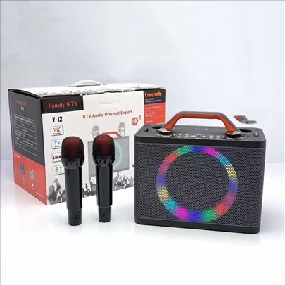 Karaoke mašina dual - Y12 - Bluetooth zvučnik - Zv