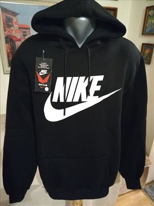 Novi muski duks sa kapuljacom Nike Crni 2XL Zimski