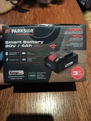 Parkside SMART baterija 4ah- NOVO, NOVO