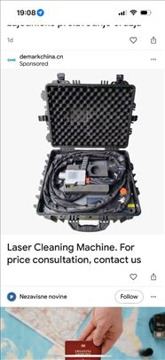 PULSNA laserska masina 300W