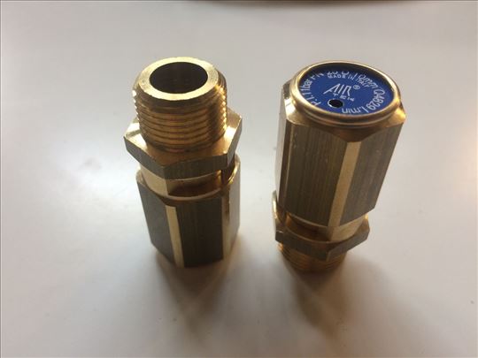 Sigurnosni ventili raznih dimenzija