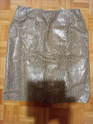 Suknja od vestacke koze 