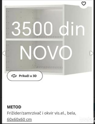 Kuhinjski elementi NOVO 