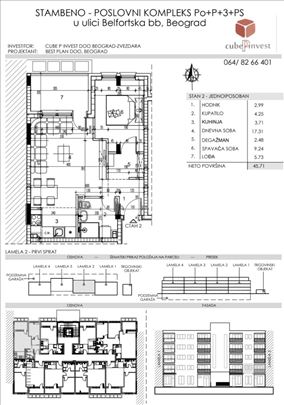 Novogradnja Ledine, Belfortska ulica 